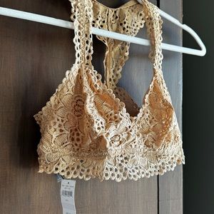 AERIE Lace Racerback Bralette NWT Large